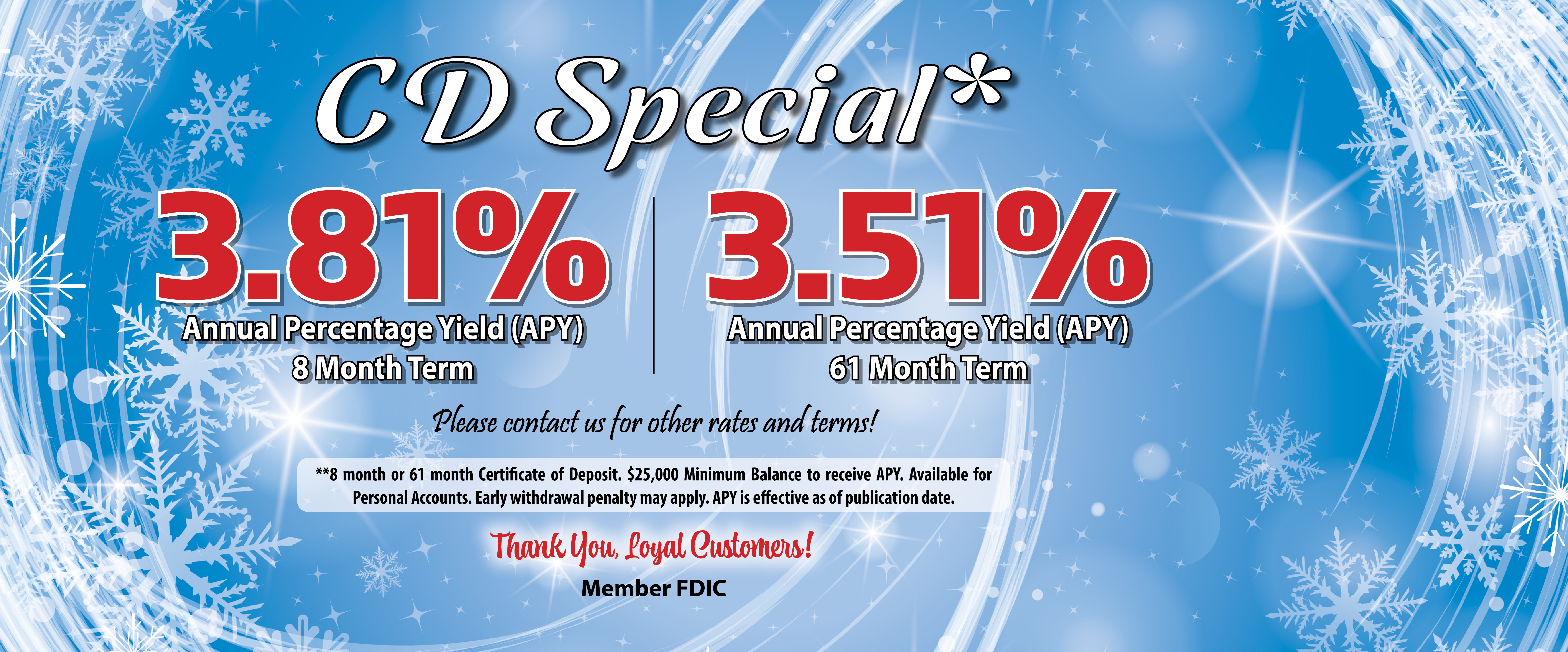 Winter CD Specials